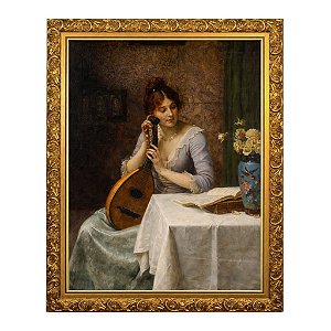 Estudando Partituras (O Vaso Cloisonné Chinês) (1904)