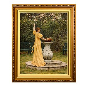 A primavera floresce