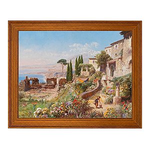 Vista de Riva no Lago de Garda