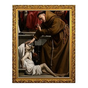 Santo Antônio ressuscitando um homem (1640 - 1650)