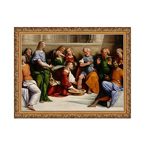 Cristo lavando os pés dos discípulos (c. 1520-1525)