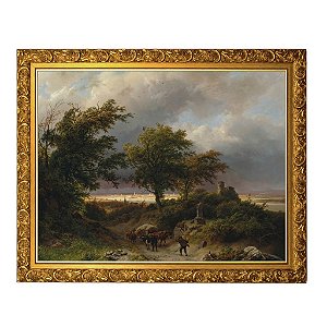 Uma paisagem arborizada (1847)