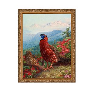 O Tragopan Sátiro (1918-1922)