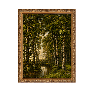 Solidão. Paisagem nos arredores de Schilde (1871)