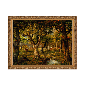 Na Floresta de Barbizon