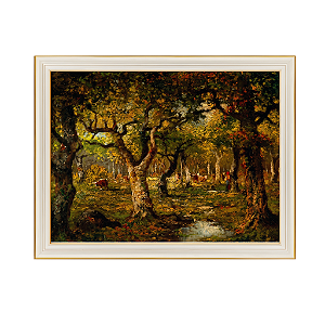 Na Floresta de Barbizon