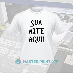 Impressão DTF  1 Metro com Sua Arte - Para QUALQUER TECIDO