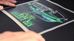 Impressão DTF Folha A4 Com Sua Arte - Para QUALQUER TECIDO
