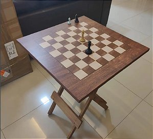 Mesa de Xadrez Dobrável