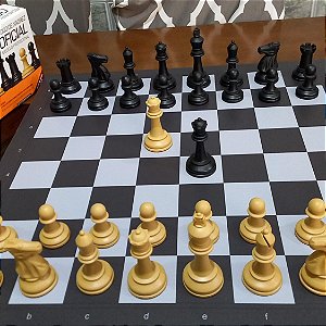 Tabuleiro Marenovchess Cinza Escuro  ( somente Tabuleiro)