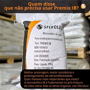 MICRO ESFERA DE VIDRO PARA DEMARCAÇÃO VIÁRIA , SACO DE 25 KG