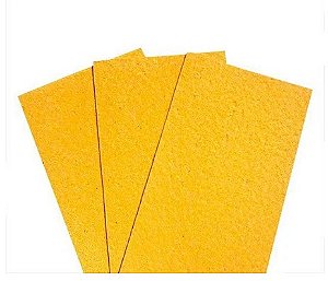 LAMINADO ELASTOPLÁSTICO AMARELO 25 CM  VENDIDO POR M2