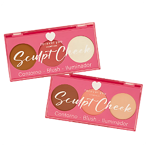 Paleta Pele Sculpt Cheek Forever You
