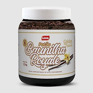 Pasta concentrada Golden Flavors Sabor Baunilha Royale 1,200 kg daBella