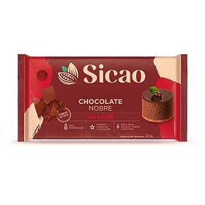 Chocolate ao Leite Sicao  - Barra  2,1 KG