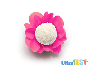 Forminha para Doce Style Pink com 40 unidades - Ultrafest 3666