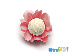 Forminha para Doce Style Rosa Chiclete com 40 unidades - Ultrafest 3996