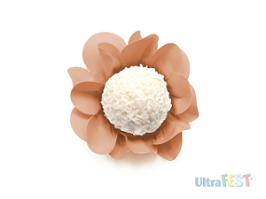 Forminha para Doce Style Ouro Rose com 40 unidades - Ultrafest 4945