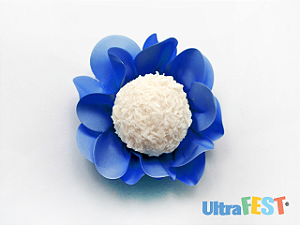 Forminha para Doce Style Azul Royal com 40 unidades - Ultrafest 3987