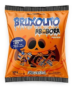 Pirulito Bruxolito Abóbora Sortido 500G FLORESTAL - Halloween