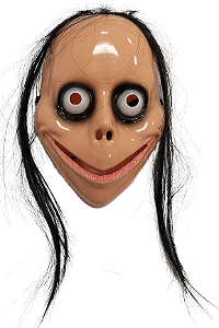 Mascara Boneca Momo Halloween - Modamix - MOD530 - 1 unidade