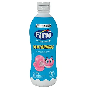 Calda Para Sorvete Dentaduras Fini - Morango e Framboesa 1Kg