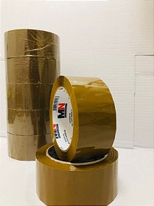 Fita Adesiva Marrom 45mm x 100m - com 5 unidades