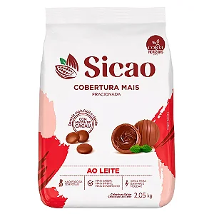 Cobertura Mais Fracionada Sabor Chocolate Ao Leite 2,05kg SICAO