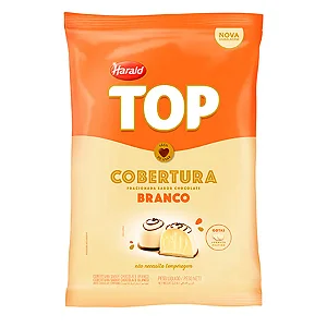 Cobertura de Chocolate Branco Top - Gotas 1,01Kg HARALD