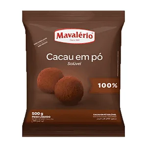 Cacau em Pó 100% Solúvel 500g MAVALÉRIO
