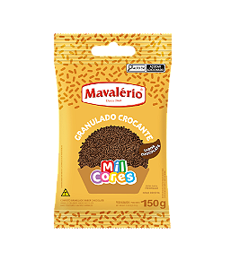 Granulado Crocante sabor Chocolate 150g MAVALÉRIO