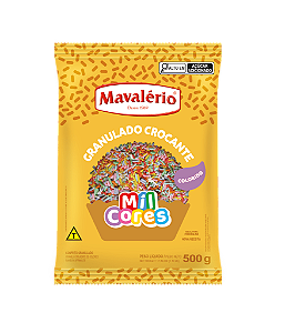 Granulado Crocante Colorido 500kg MAVALÉRIO
