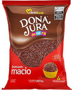 Granulado Macio Chocolate 1kg Dona Jura