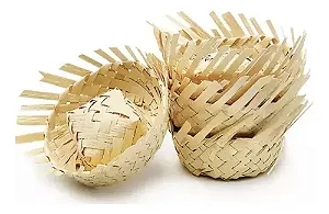 MINI CHAPEU DE PALHA (PCTE C/ 10 PCS)