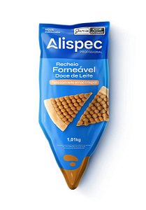 RECHEIO FORNEAVEL DOCE DE LEITE BISNAGA 1,01 KG - Alispec