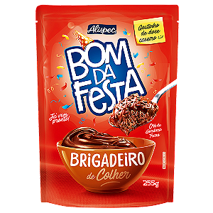 BRIGADEIRO DE COLHER BOM DA FESTA STAND UP POUCH 255 Gramas - Alispec