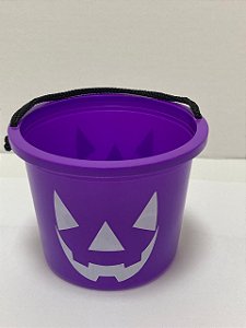 Baldinho Roxo Halloween - Rasul 1 Unidade
