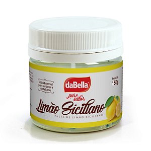 Pasta Saborizante Puro Sabor Limão Siciliano 150gr daBella