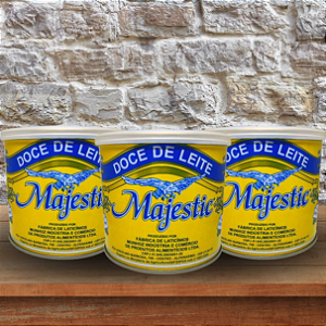 Doce de leite  Majestic - Kit 3 Latas De 850g