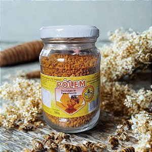 Pólen Apícola Desidratado de Flores Silvestres - Superalimento Natural - 100g