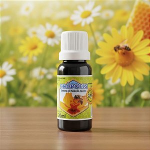 Extrato de Própolis Aquoso - Sem Álcool - Proteção Suave e Natural - 20ml