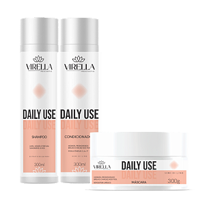 Combo Daily Use: Shampoo, Condicionador e Máscara - 300g