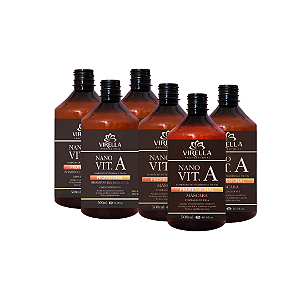 Combo NANO VIT A: Shampoo + Máscara - 500ml