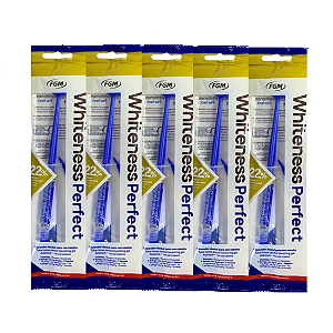 5 Seringas Clareador Dental Whiteness Perfect 22%