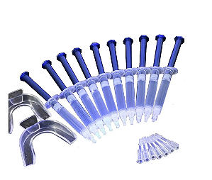 Clareamento Dental 44% Clareador + Moldeira + luz led
