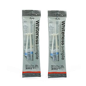 Clareador Dental Whiteness Simple 16% - 6 Unidades