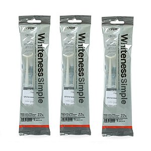Clareador Dental Whiteness Simple 22% - 9 Unidades