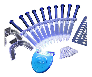 Clareador 44% com moldeira e luz led