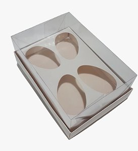 10 Caixa 100G 4 Ovos Branca