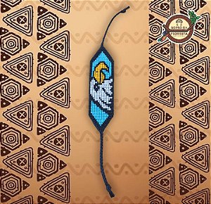 Pulseira de Miçangas Xamânica - Águia